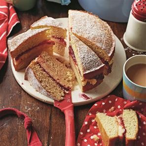 Rob Buchanan's orange and almond Victoria sponge