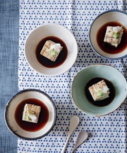 Robata tofu agadashi