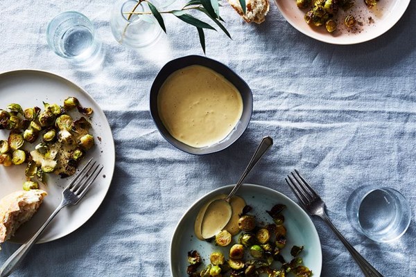 Roberta's roasted garlic dressing