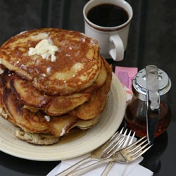 Robie's buttermilk flapjacks