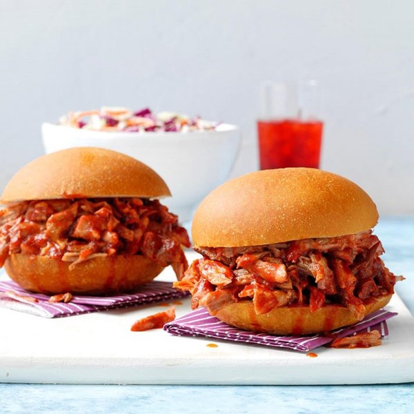 Rock & Rye pork roast sandwiches