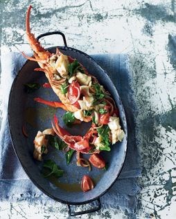 Rocklobster Catalan-style (Aragosta alla Catalana)