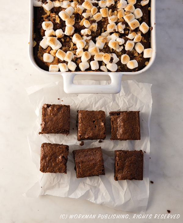 Rocky road brownies recipe Eat Your Books