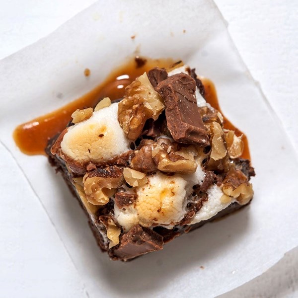 Rocky road brownies