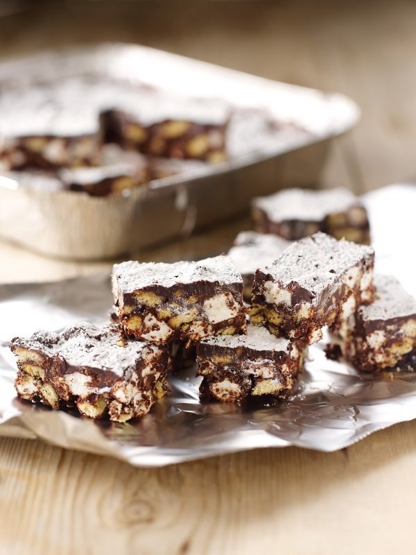 Rocky road crunch bars