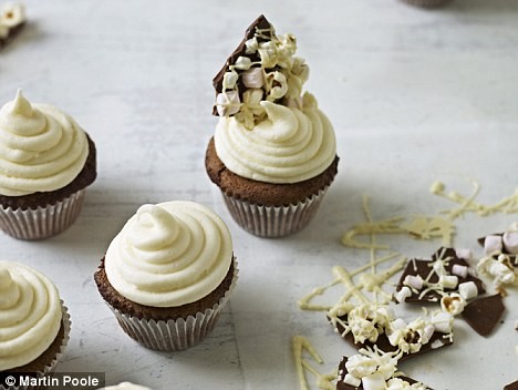 Rocky Road cupcakes