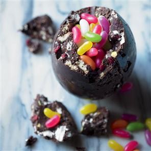 Rocky road Easter egg
