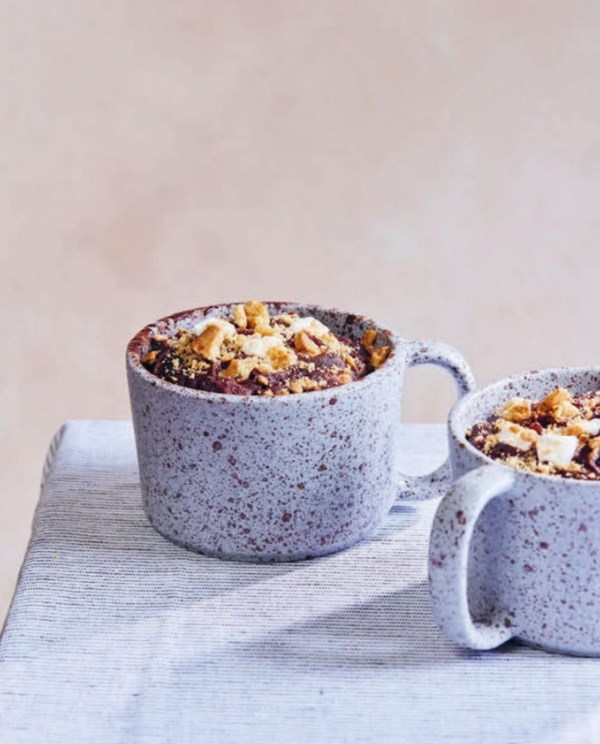 Rocky road [mug cake]