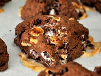 Rocky road scones