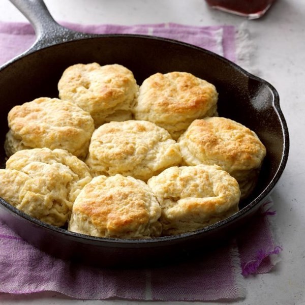 Rolled buttermilk biscuits 