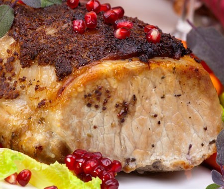 Rolled loin of pork "cinghiale"