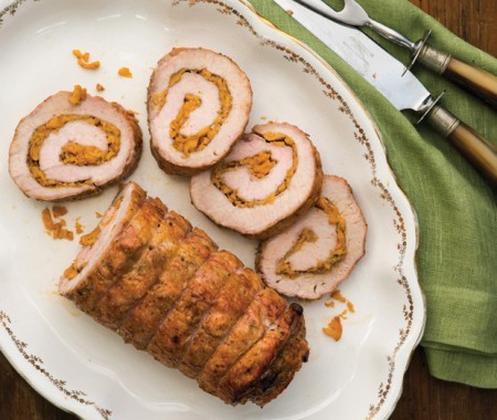 Rolled pork loin