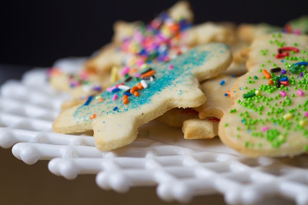Rolled sugar cookies