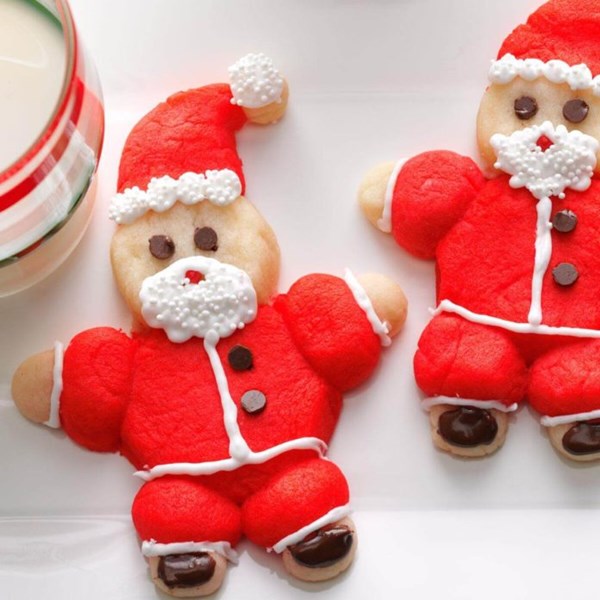Roly-poly Santas