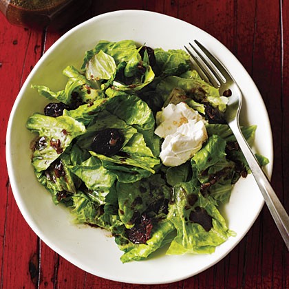 Romaine salad with balsamic vinaigrette