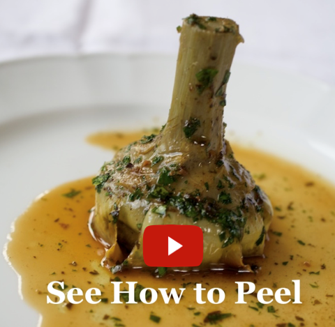 Roman artichokes (Carciofi alla Romana)