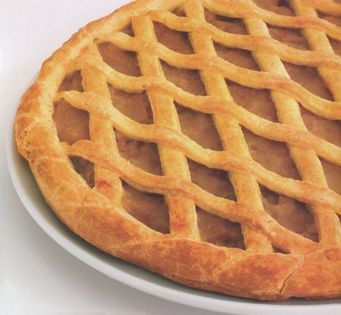 Roman lattice-topped apple tart (Crostata di mele alla Romana)