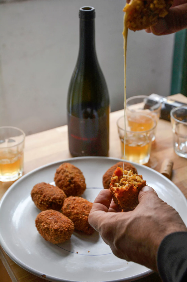 Roman rice croquettes (Supplì alla Romana)