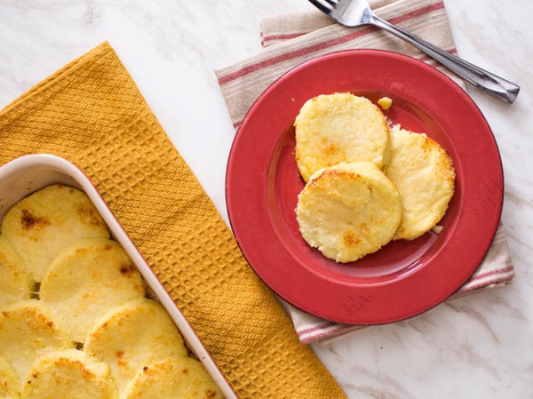 Roman semolina gnocchi (Gnocchi alla romana)