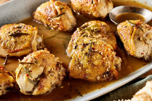 Roman-style chicken cacciatore