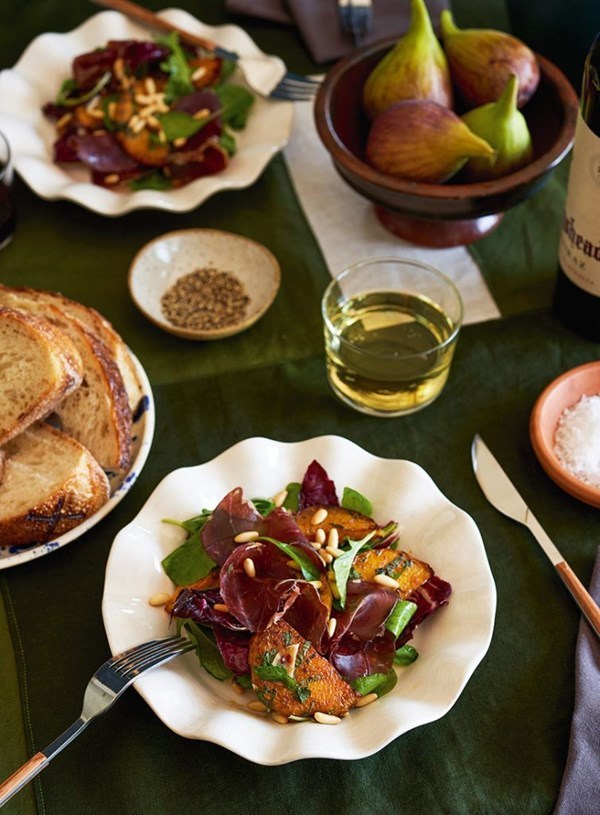 Roman-style marinated pumpkin vegan (Zucca alla scapece)