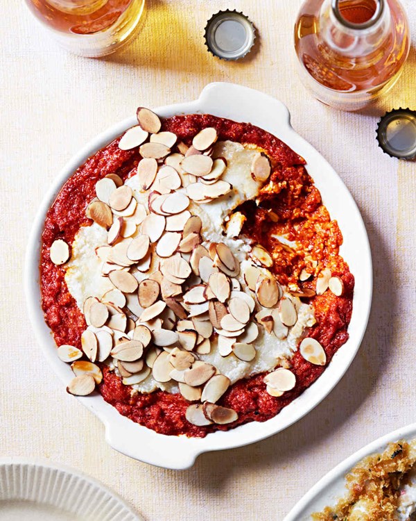 Romesco-and-Bûcheron dip