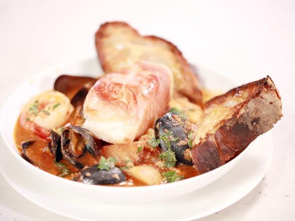 Romesco seafood stew