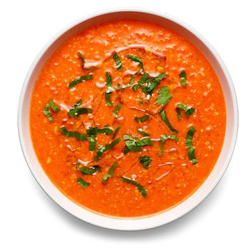 Romesco style gazpacho