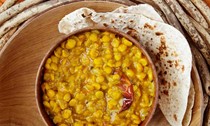 Romy Gill’s chana dal with chapati