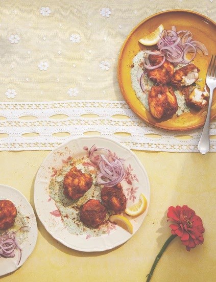 Romy's fish tikkas (Amritsari machi pakora)