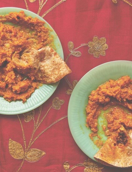 Romy's turnip curry (Shalgam bharta)