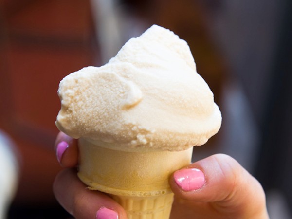 Root beer sherbet