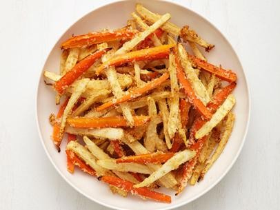 Root vegetable fries