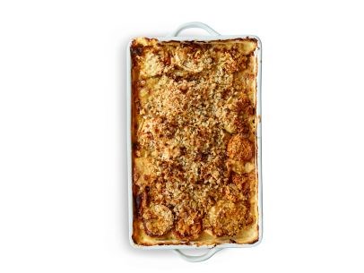 Root vegetable gratin