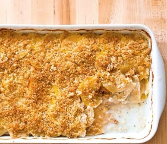 Root vegetable gratin