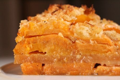 Root-vegetable gratin