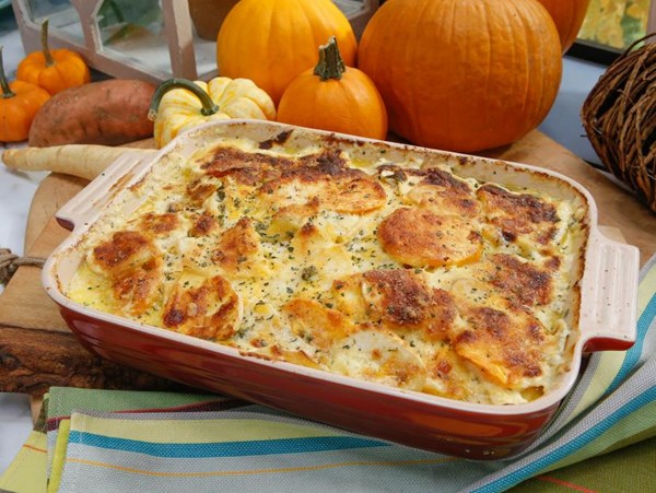 Root vegetable one-dish