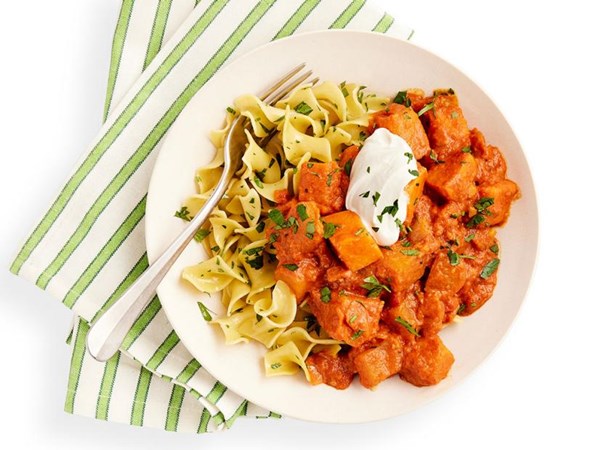 Root vegetable paprikash 
