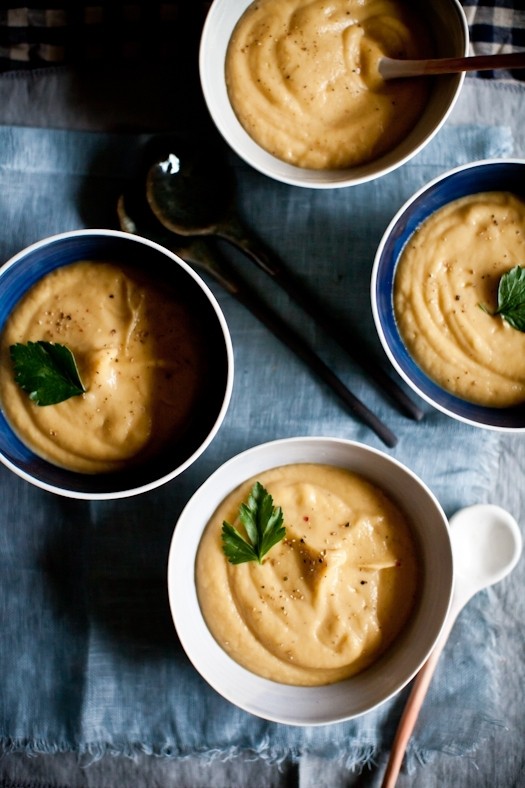 Root vegetable soup