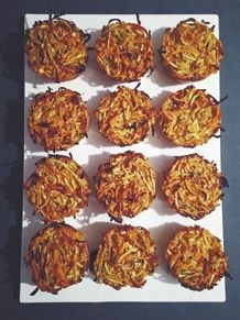 Root vegetable tartlets