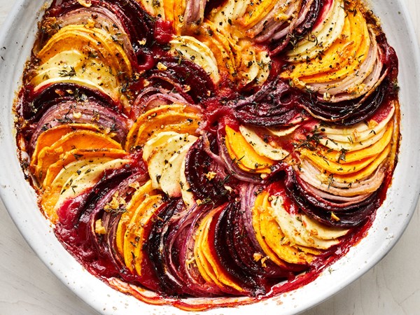 Root vegetable tian