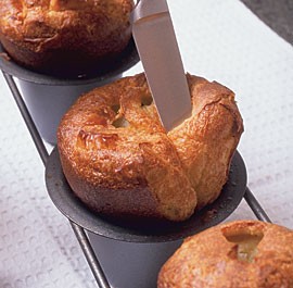 Roquefort popovers