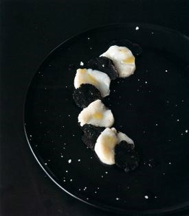 Rosace of scallops and truffles (Rosace de St Jacques aux truffes)