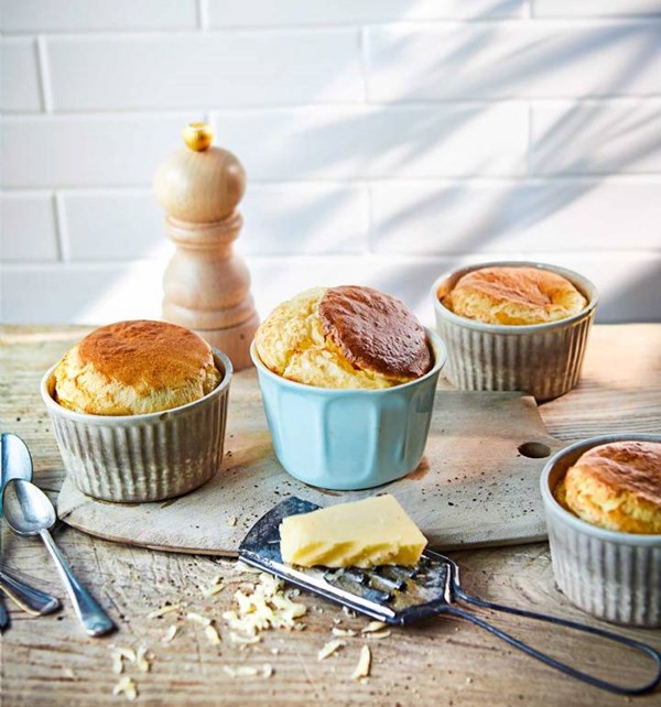 Rosalind's mixed cheese soufflés [Rosalind Rathhouse]