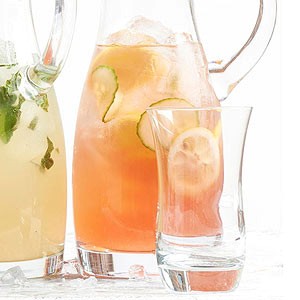 Rosé cucumber cooler 