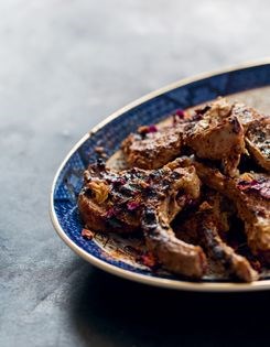 Rose garam masala mutton chops