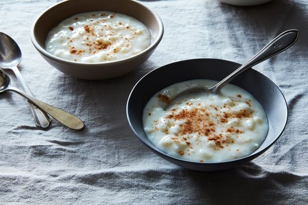  Rose-infused Turkish rice pudding (Sütlaç)