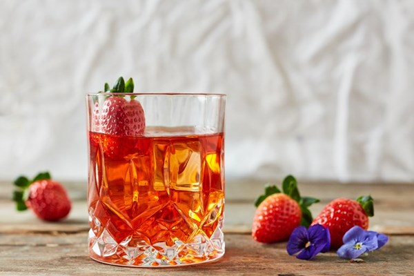 Rosé negroni