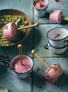 Rose petal and cardamom kulfi