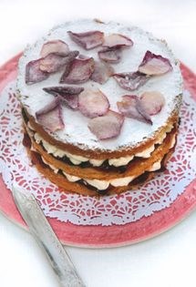 Rose petal sponge